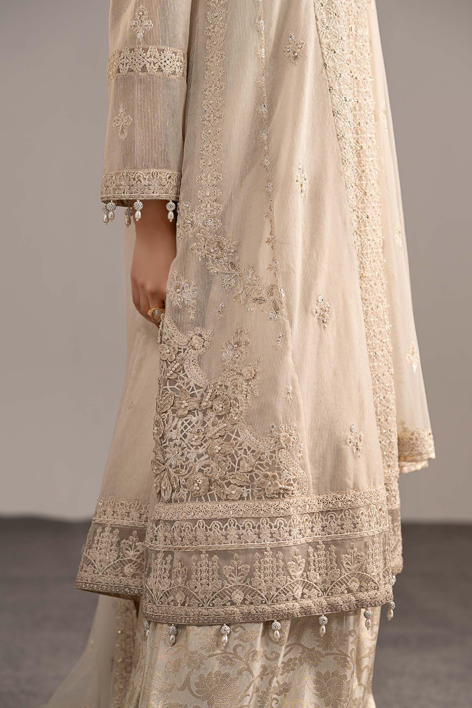 Maria B | Eid Collection 26 | 3 Piece Embroidered Cotton Net Suit