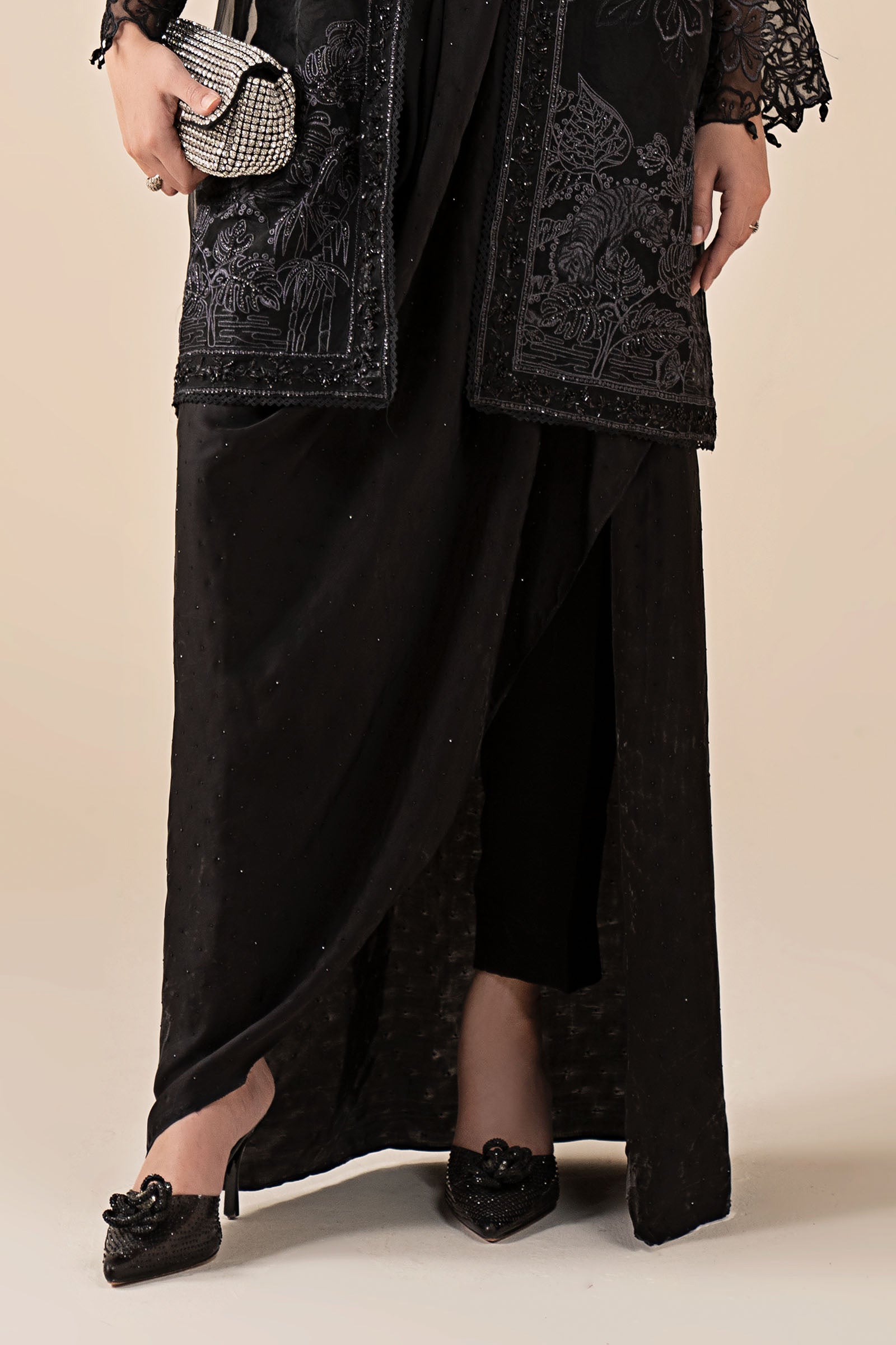 Maria B | Eid Collection 26 | 4 Piece Embroidered Organza Suit
