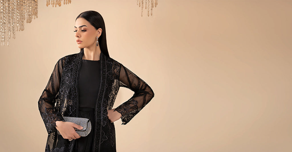 Maria B | Eid Collection 26 | 4 Piece Embroidered Organza Suit