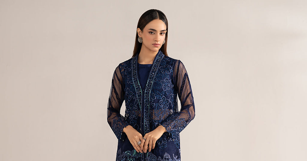 Maria B | Eid Collection 26 | 4 Piece Embroidered Organza Suit