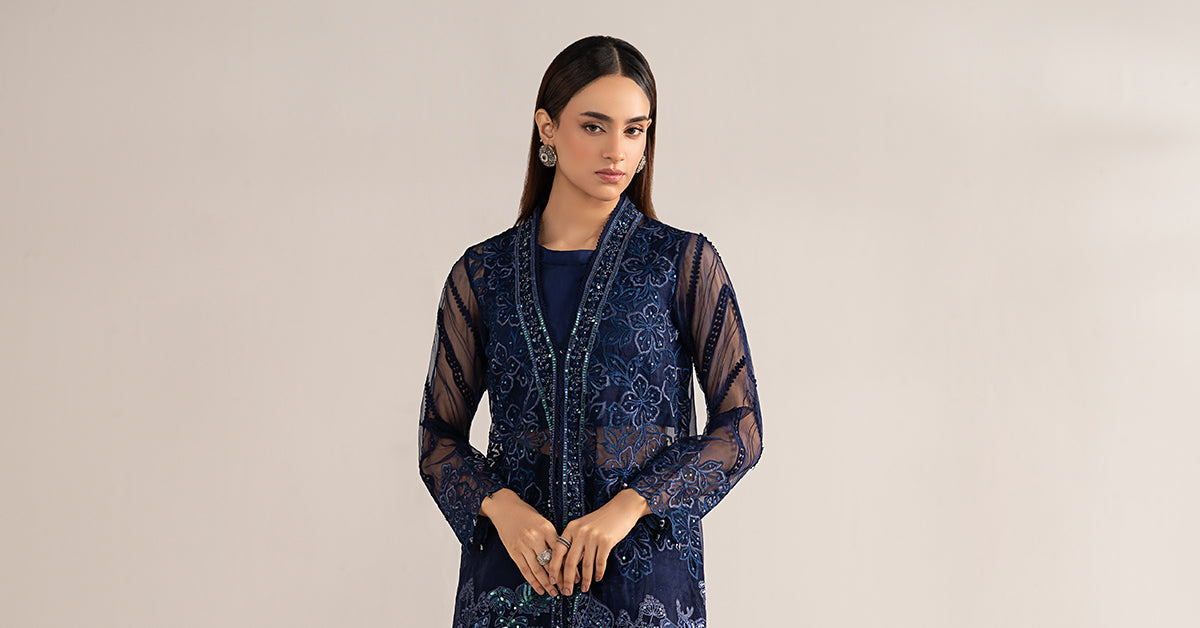 Maria B | Eid Collection 26 | 4 Piece Embroidered Organza Suit