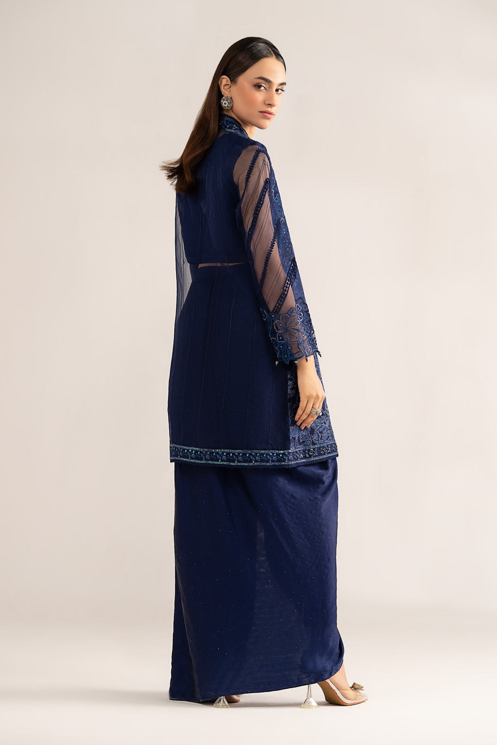Maria B | Eid Collection 26 | 4 Piece Embroidered Organza Suit