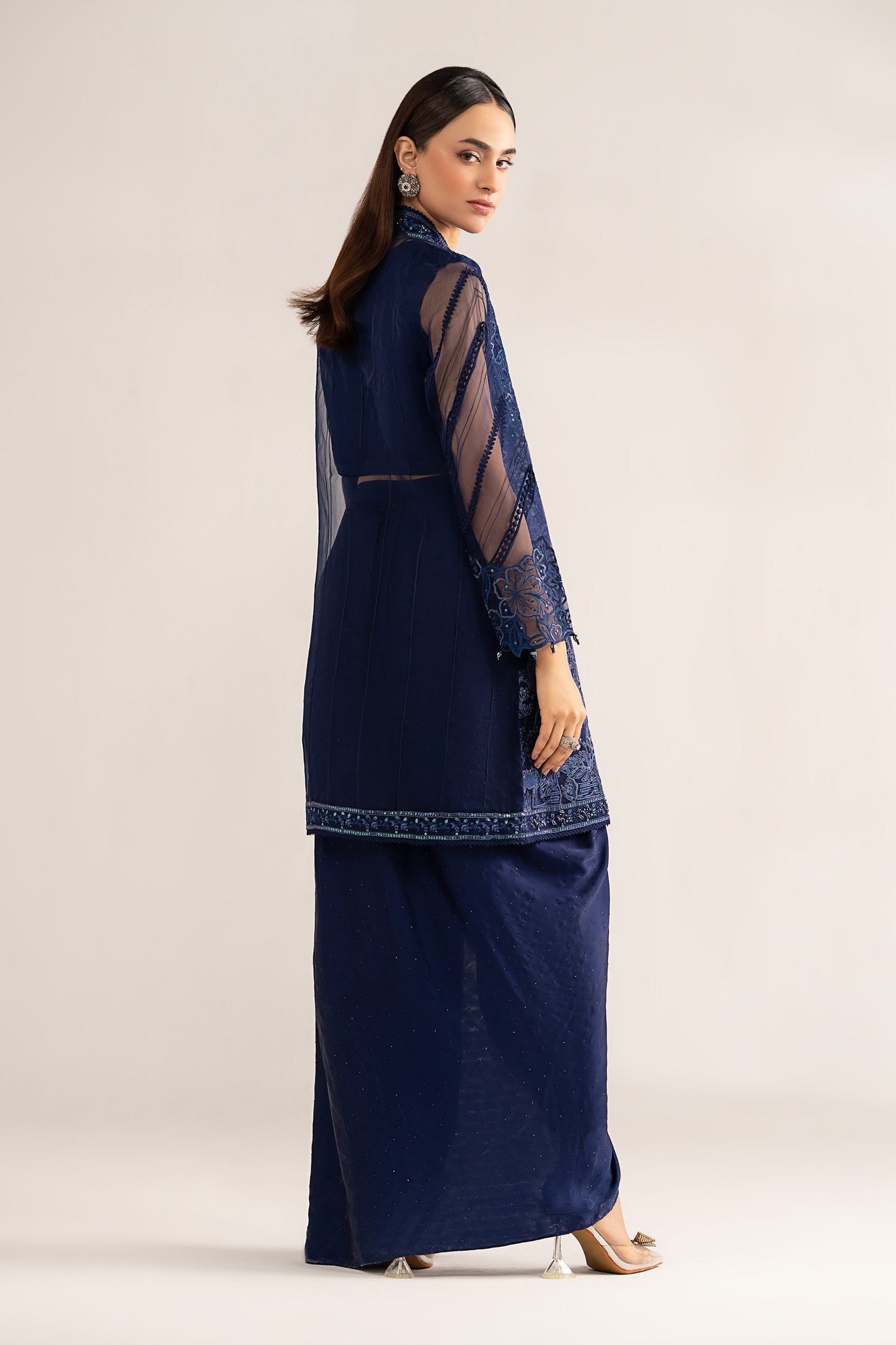 Maria B | Eid Collection 26 | 4 Piece Embroidered Organza Suit