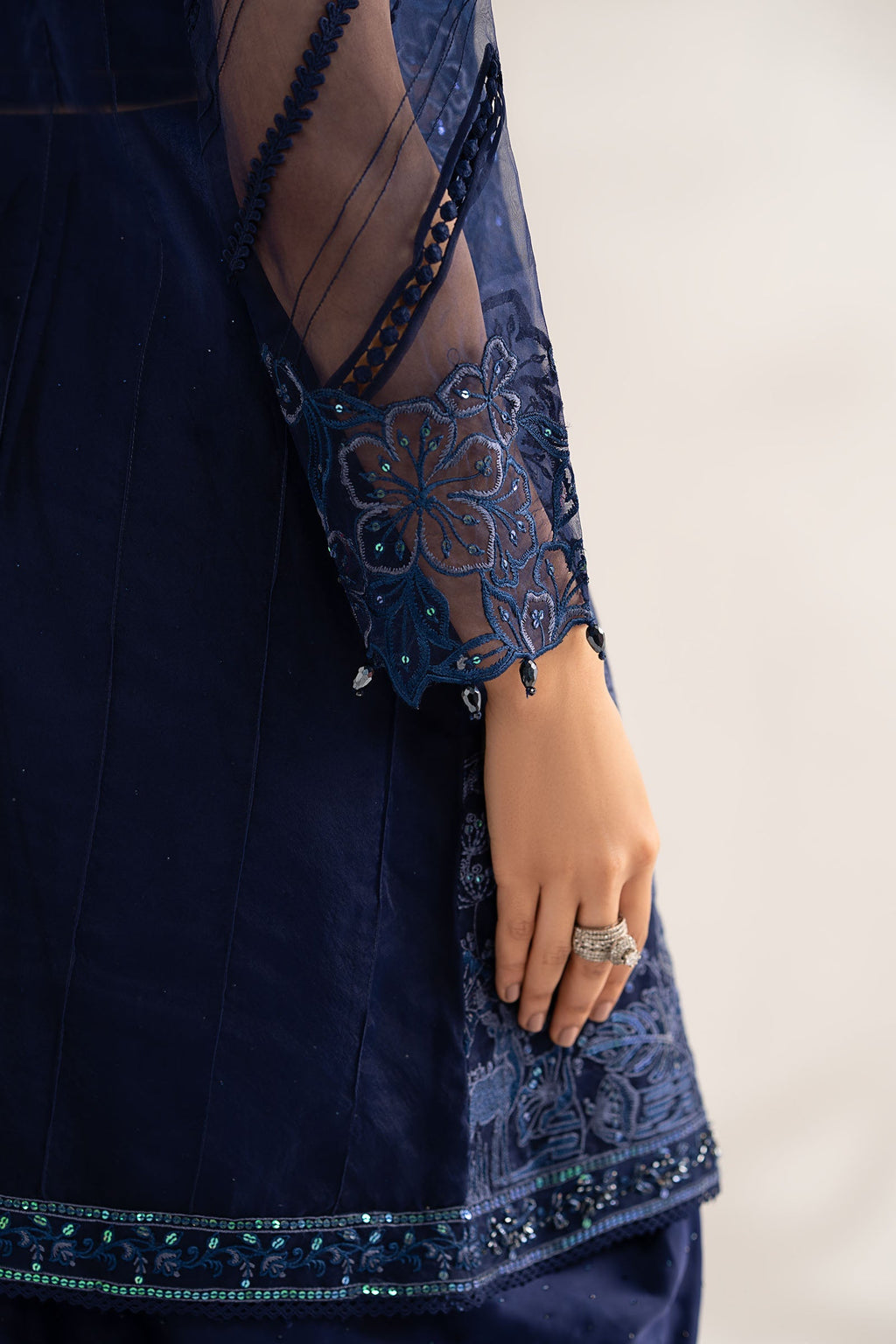 Maria B | Eid Collection 26 | 4 Piece Embroidered Organza Suit