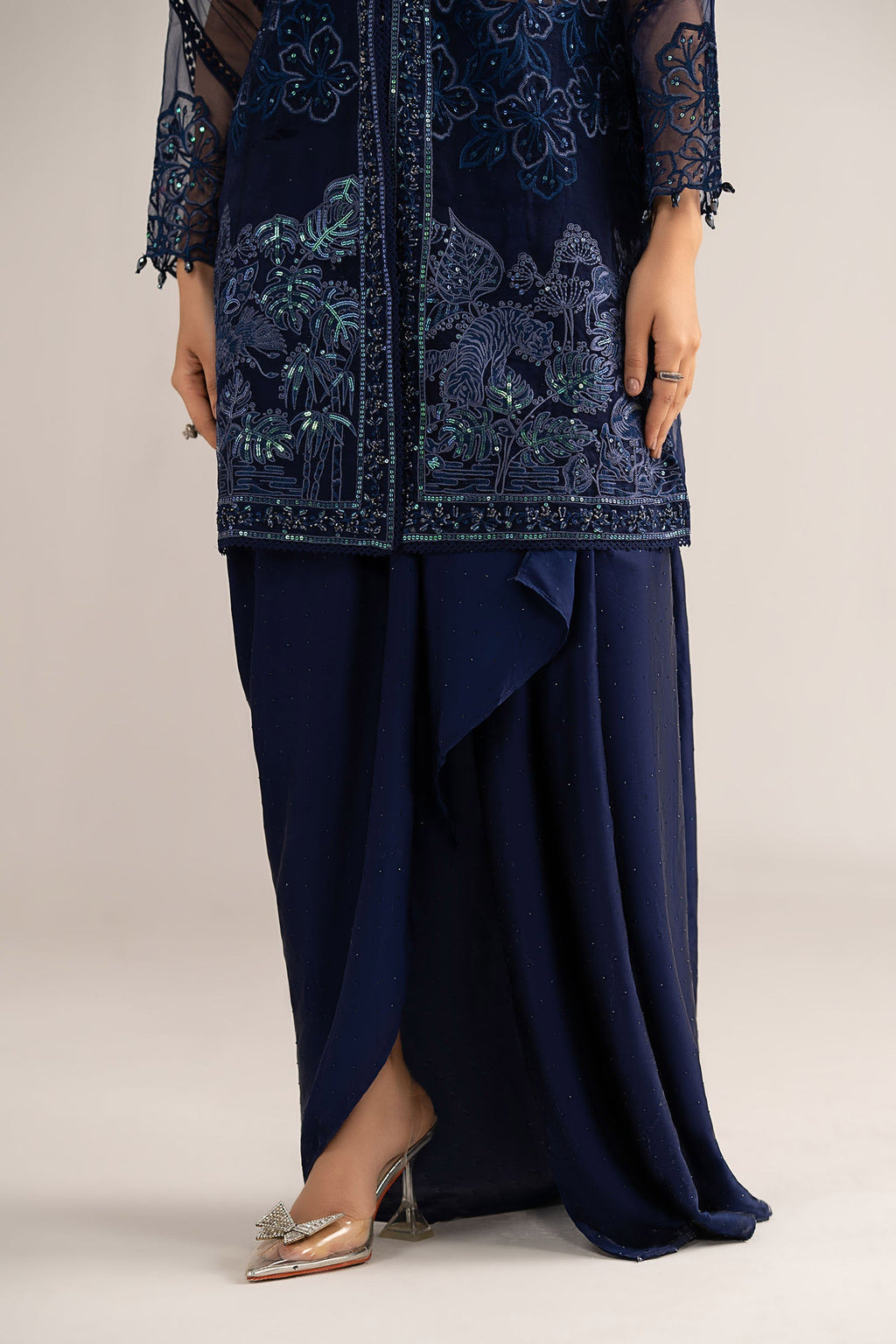 Maria B | Eid Collection 26 | 4 Piece Embroidered Organza Suit