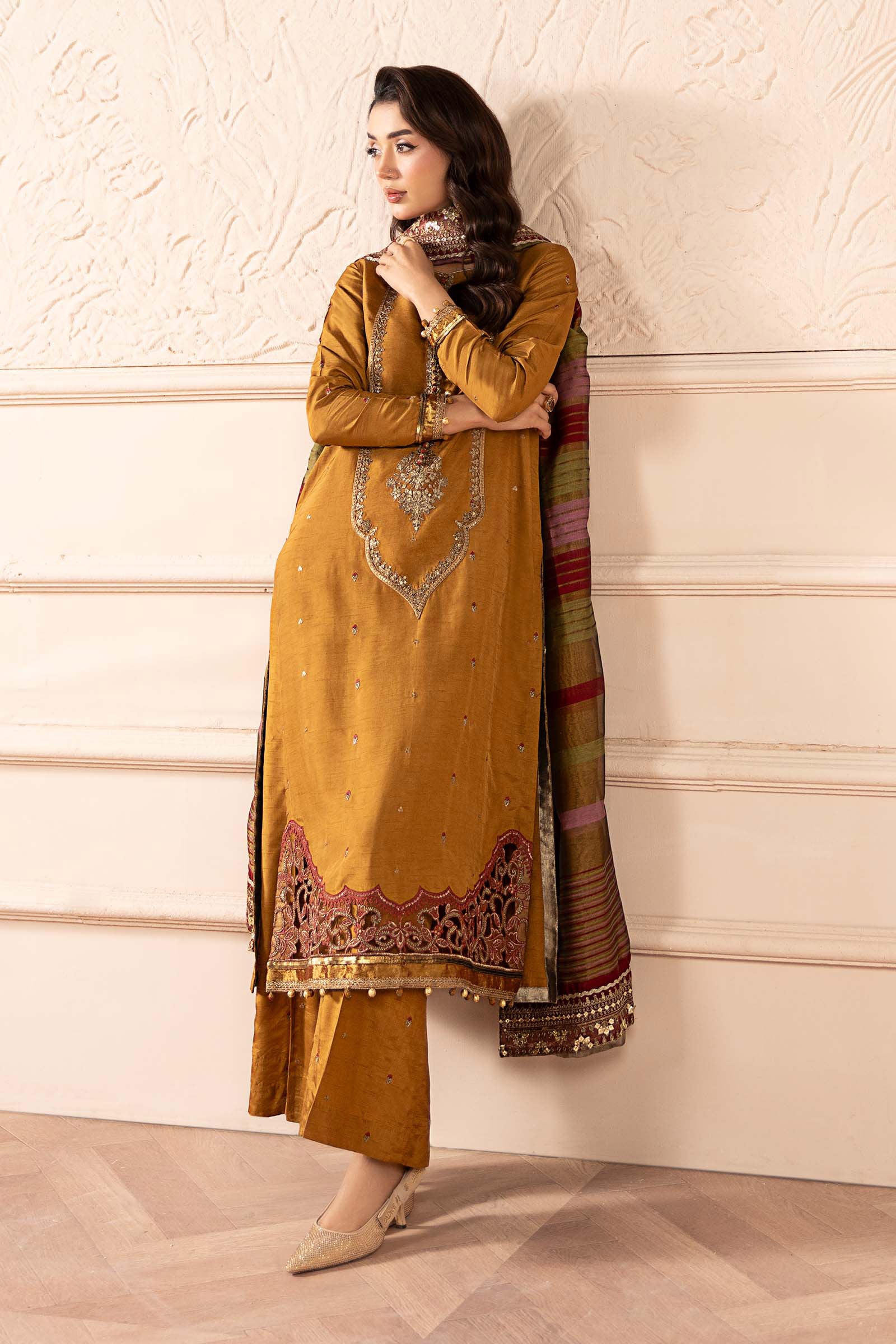Maria B | Pre Fall 25 | SF-W25-60-Mustard