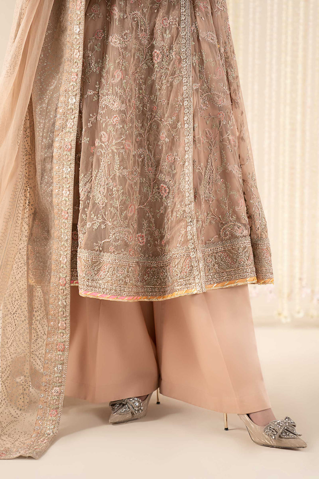 Maria B | Eid Collection 26 | 3 Piece Embroidered Net Suit