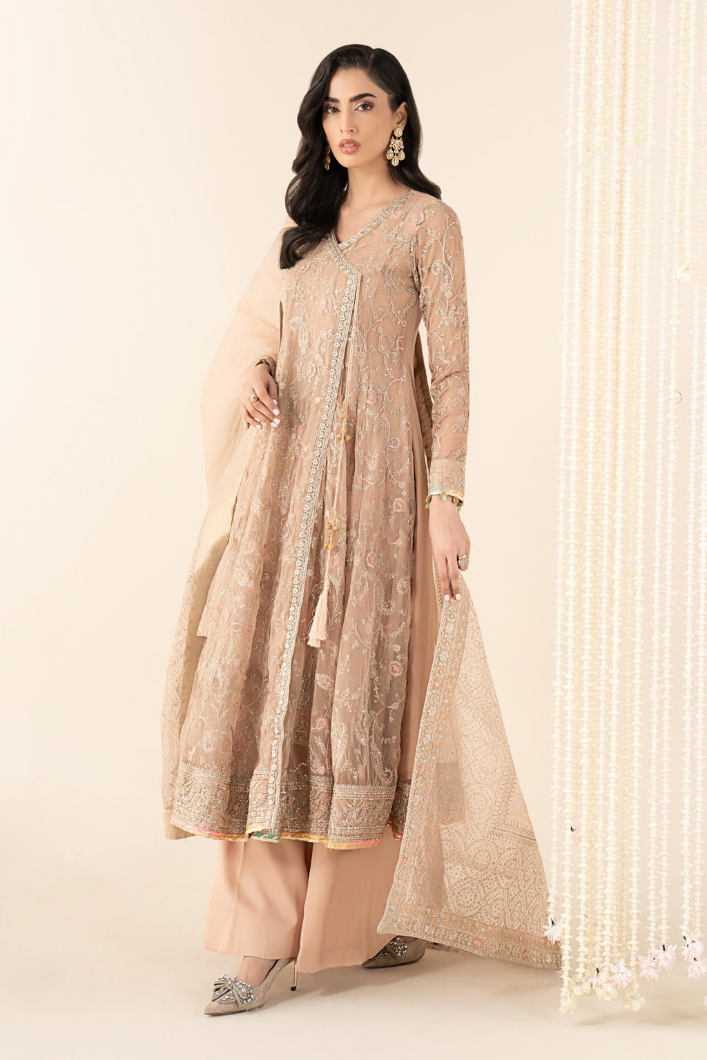 Maria B | Eid Collection 26 | 3 Piece Embroidered Net Suit