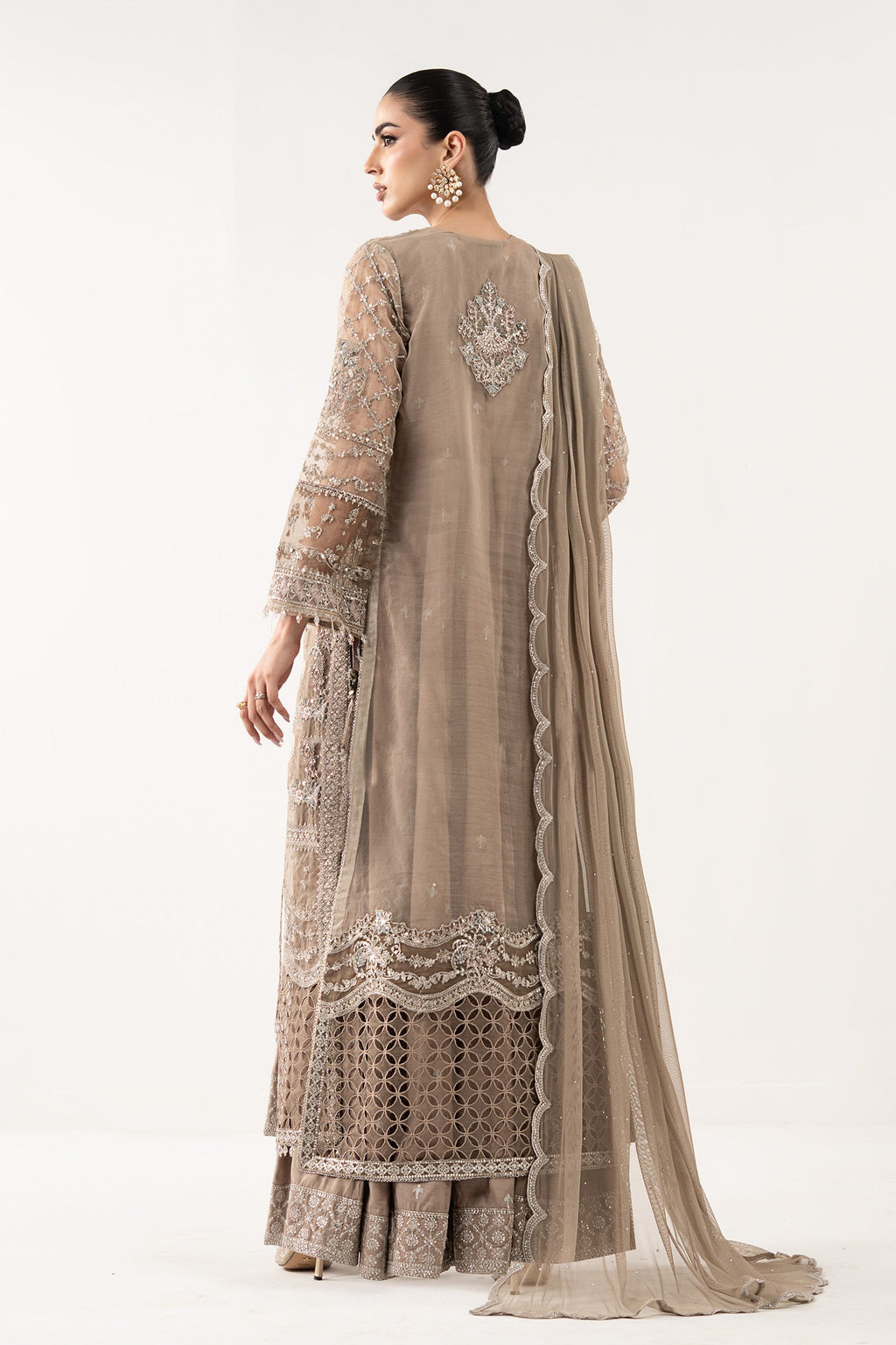 Maria B | Eid Collection 26 | 3 Piece Embroidered Organza Suit