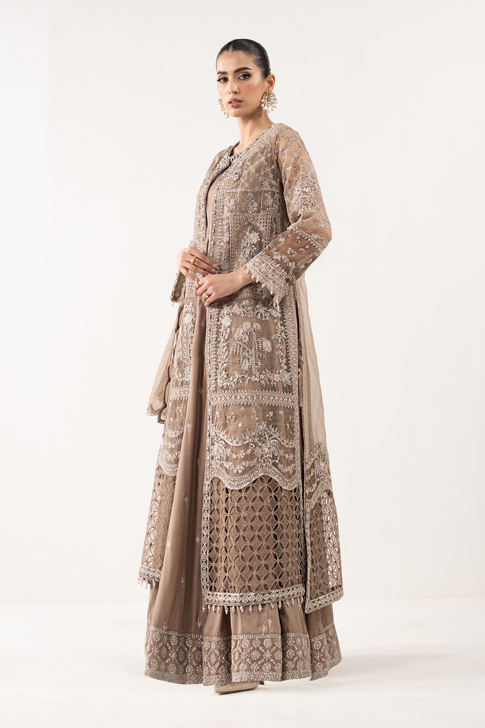 Maria B | Eid Collection 26 | 3 Piece Embroidered Organza Suit