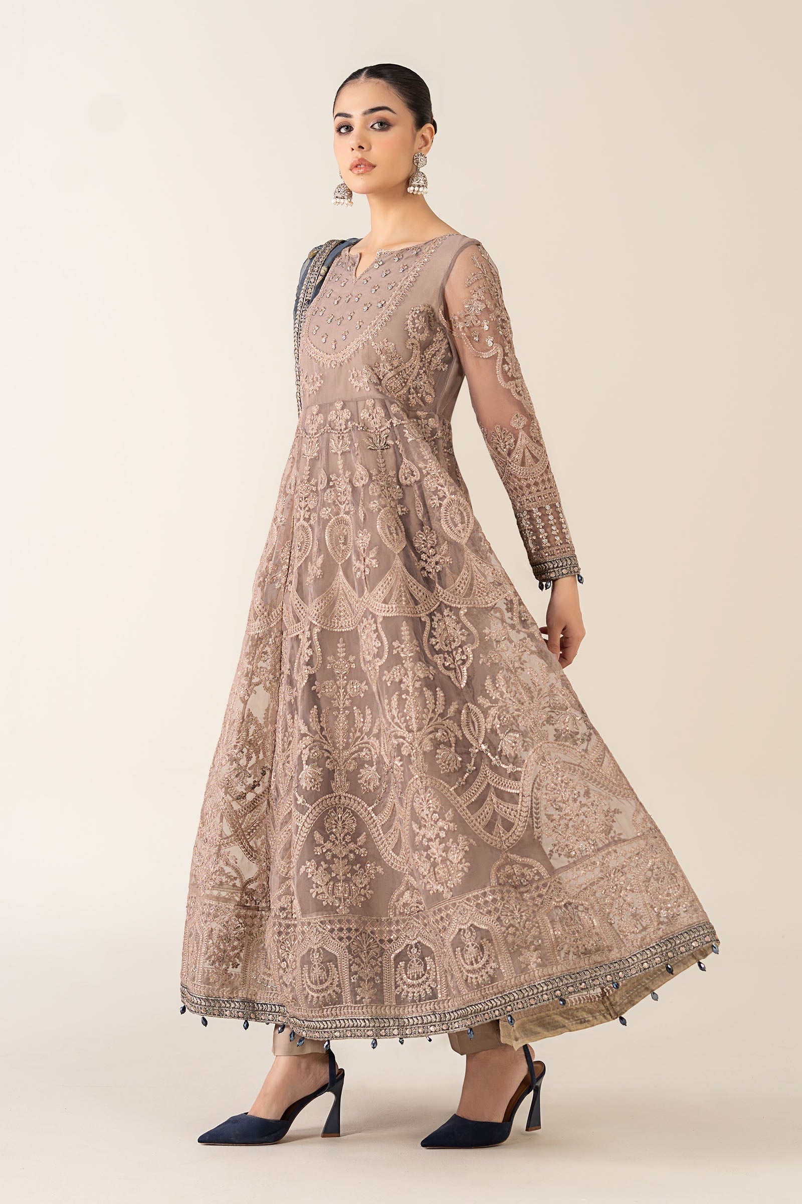 Maria B | Pre Fall 25 | Organza Frock 13