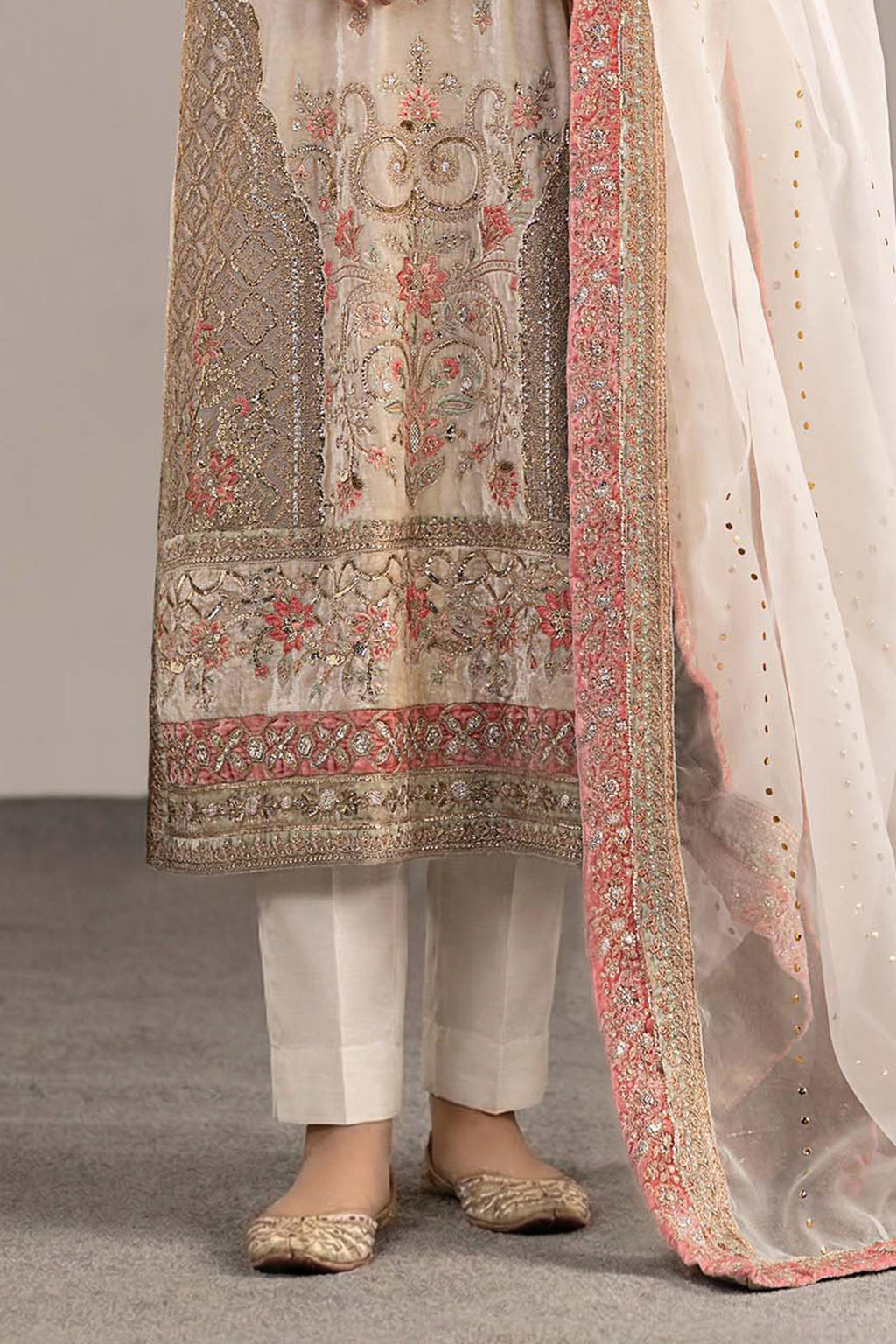 Maria B | Eid Collection 26 | 3 Piece Embroidered Velvet Suit