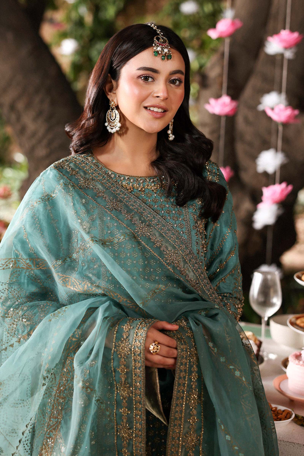 Maria B | Eid Collection 26 | 3 Piece Embroidered Raw Silk Suit