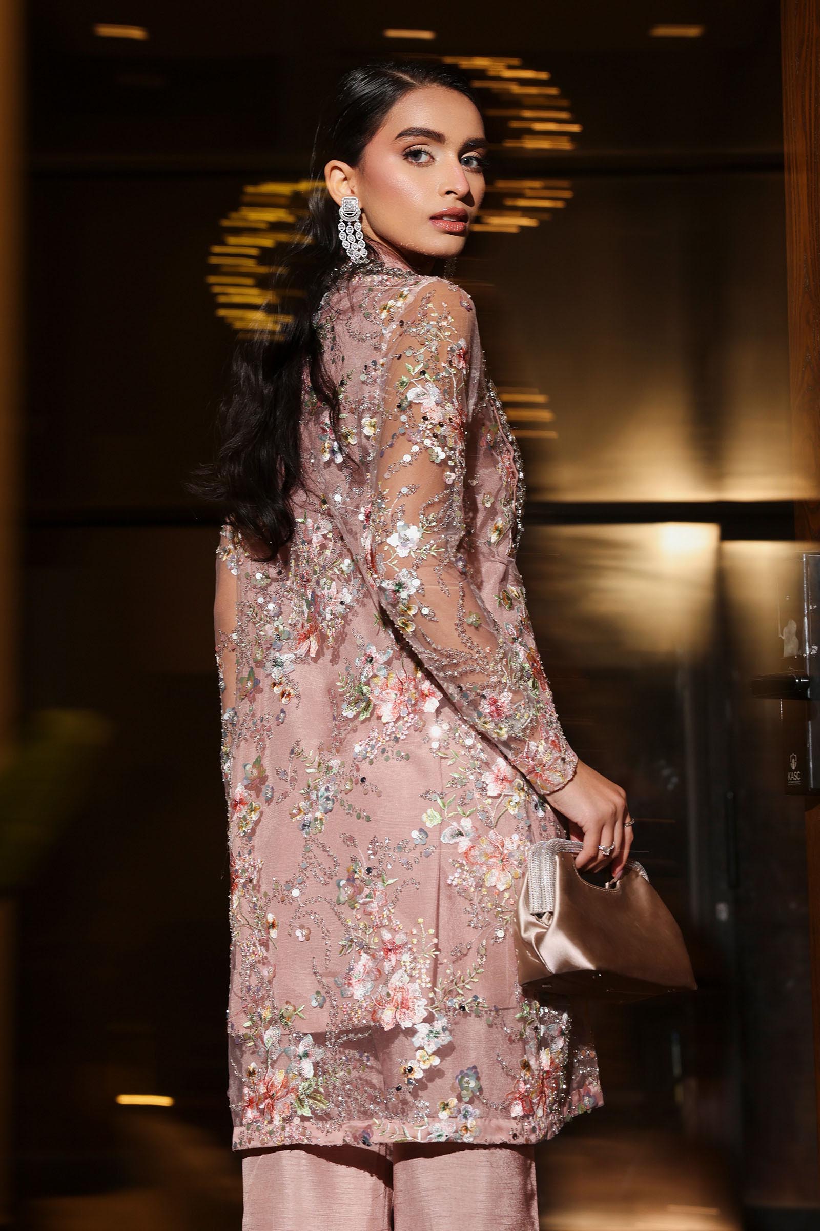 Maria B | Eid Collection 26 | 3 Piece Embroidered Net Suit