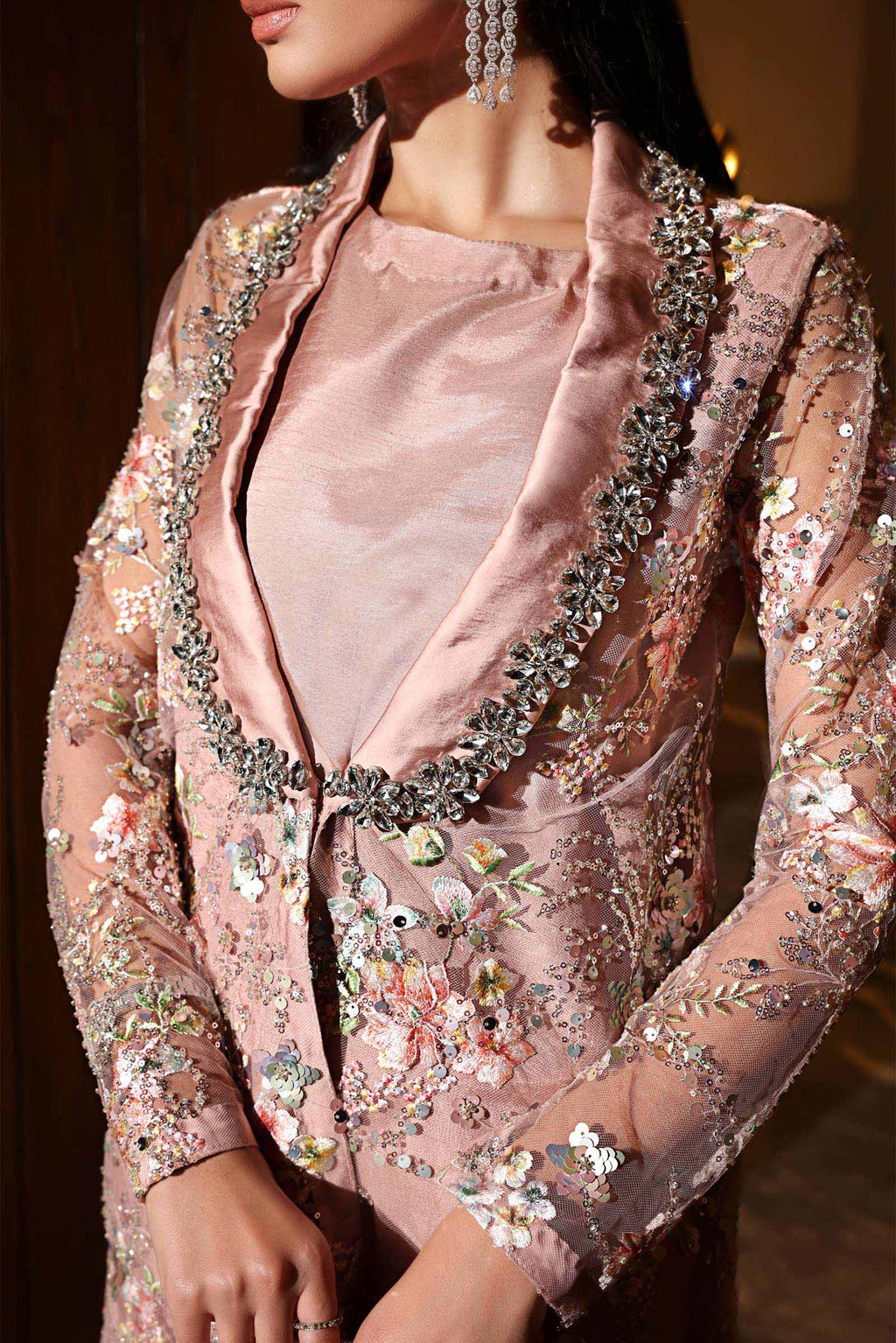 Maria B | Eid Collection 26 | 3 Piece Embroidered Net Suit