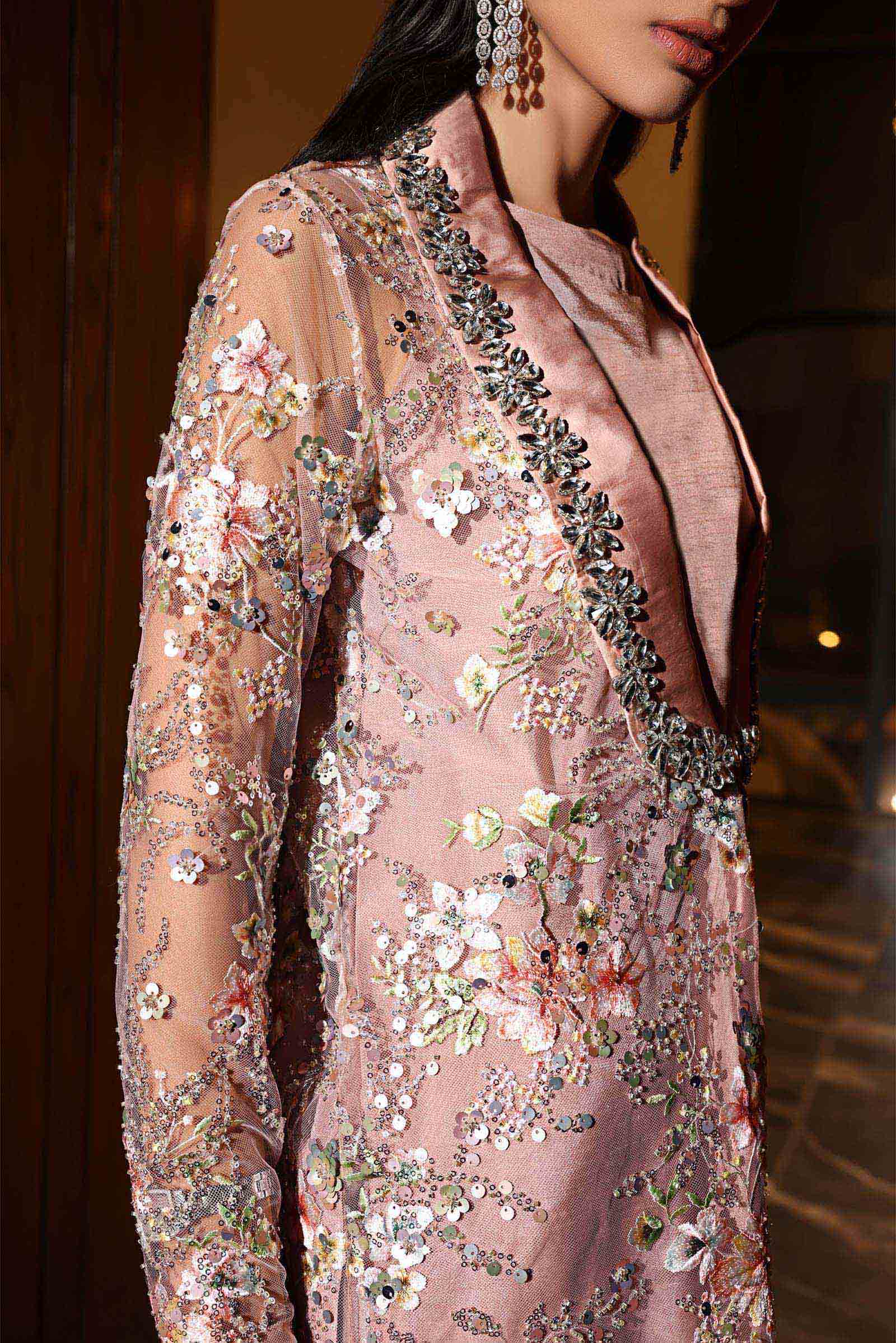 Maria B | Eid Collection 26 | 3 Piece Embroidered Net Suit