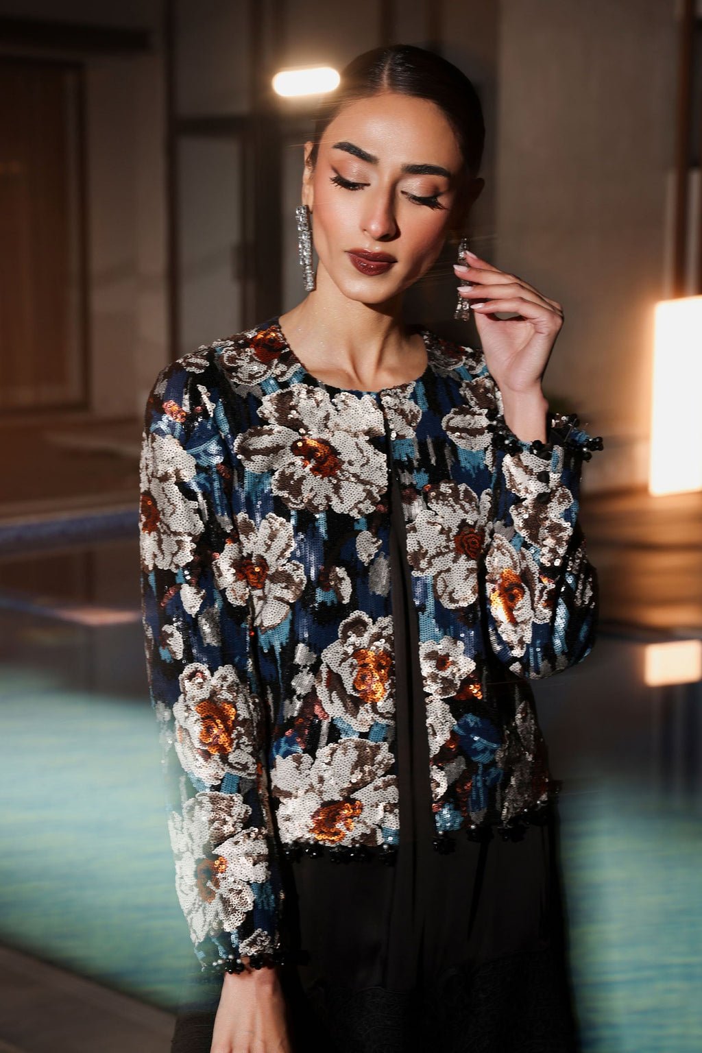 Maria B | Eid Collection 26 | 3 Piece Embellished Net Suit