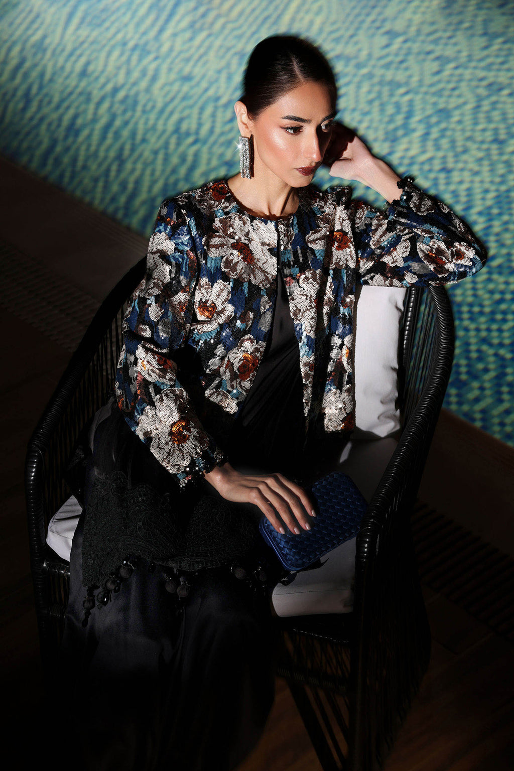 Maria B | Eid Collection 26 | 3 Piece Embellished Net Suit