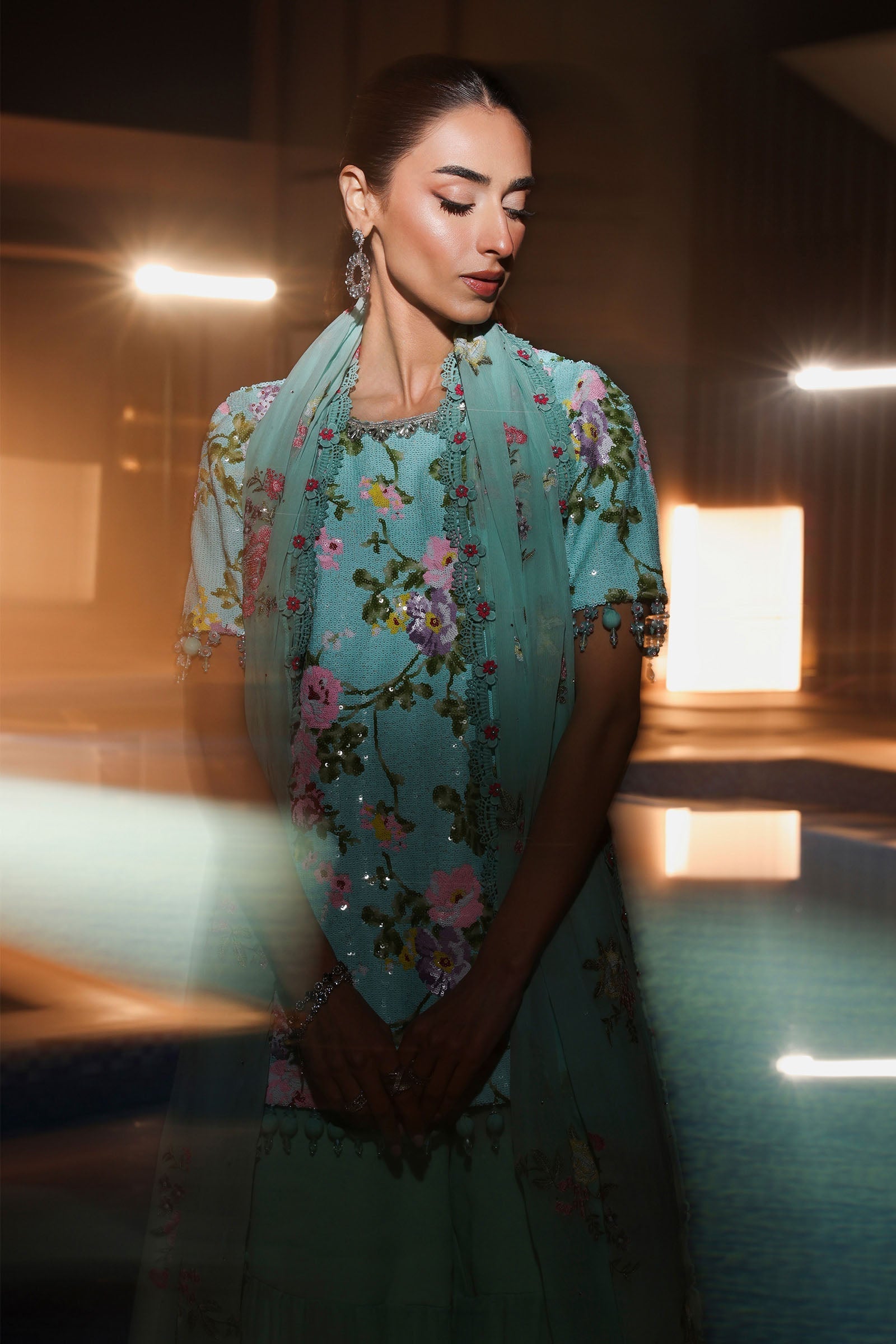 Maria B | Eid Collection 26 | 3 Piece Embroidered Net Suit