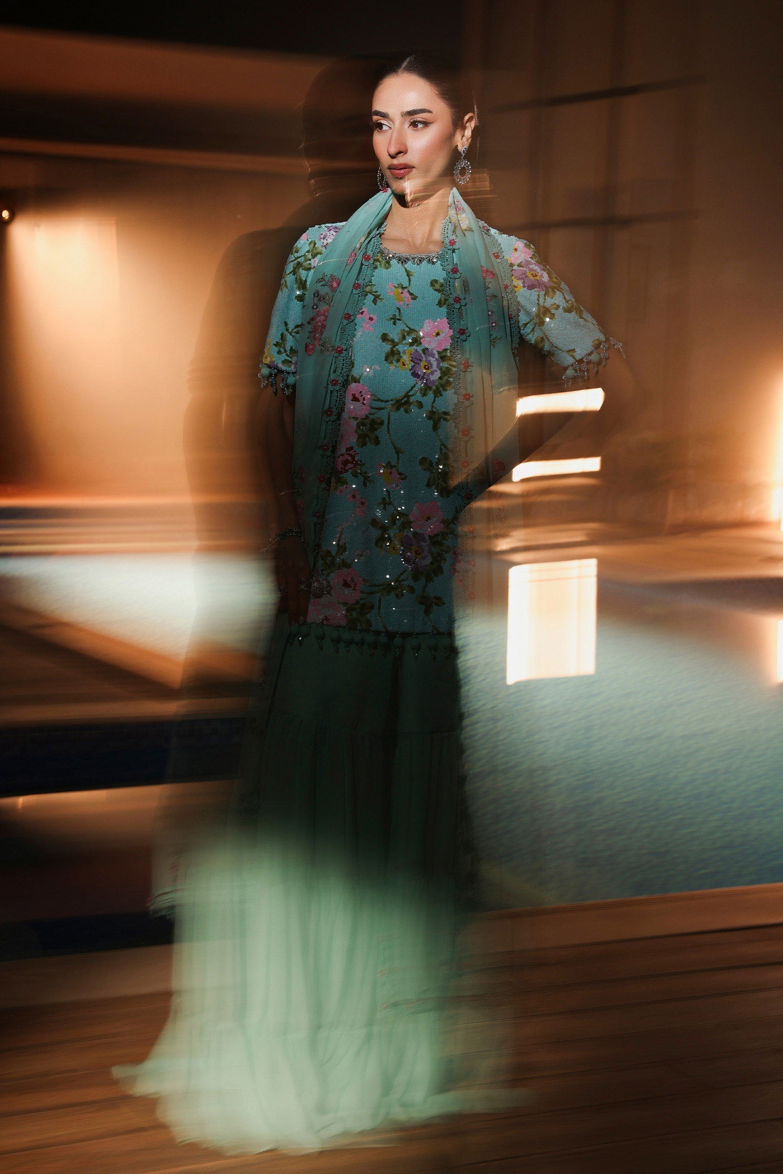 Maria B | Eid Collection 26 | 3 Piece Embroidered Net Suit