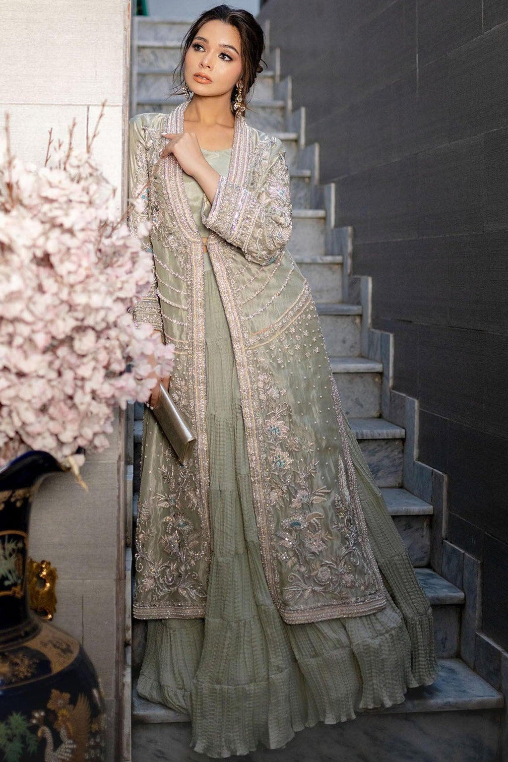 Motifz | Couture Camila | 0061-ILHANA EMBROIDERED ORGANZA STITCHED