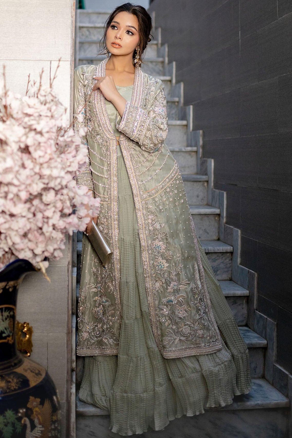 Motifz | Couture Camila | 0061-ILHANA EMBROIDERED ORGANZA STITCHED