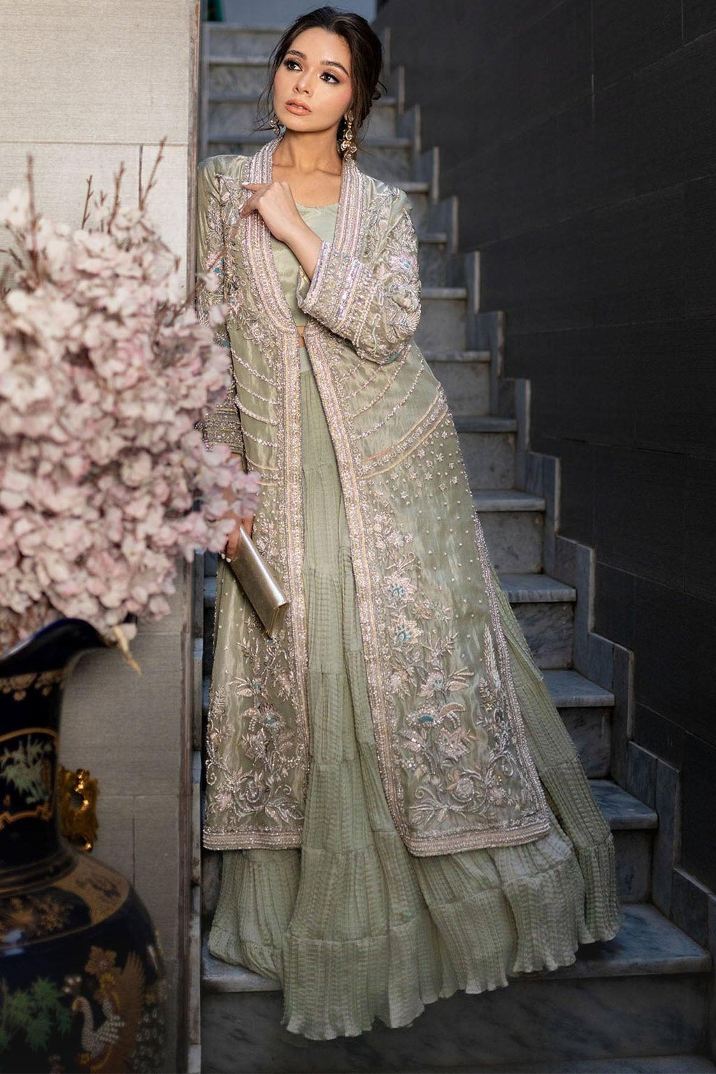 Motifz | Couture Camila | 0061-ILHANA EMBROIDERED ORGANZA STITCHED