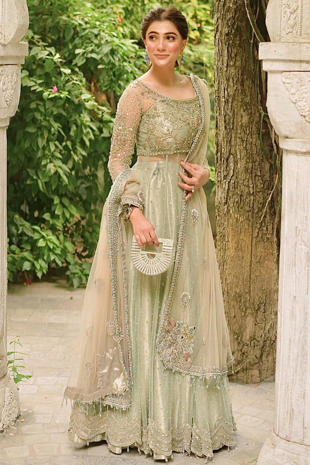 Motifz | Couture Camila | 0066-CELINA EMBROIDERED SILK NET STITCHED