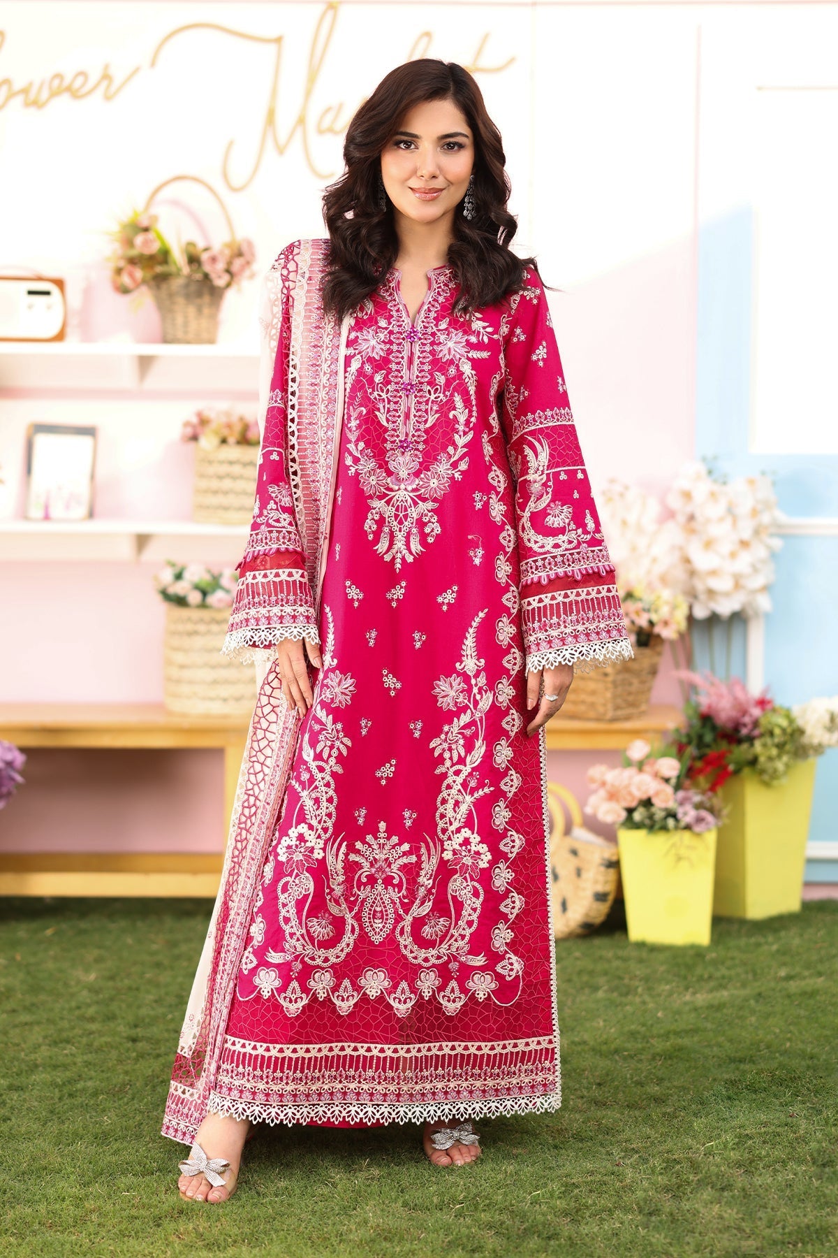 Imrozia Premium | Hayam Luxury Lawn 25 | SL 90 BASMA