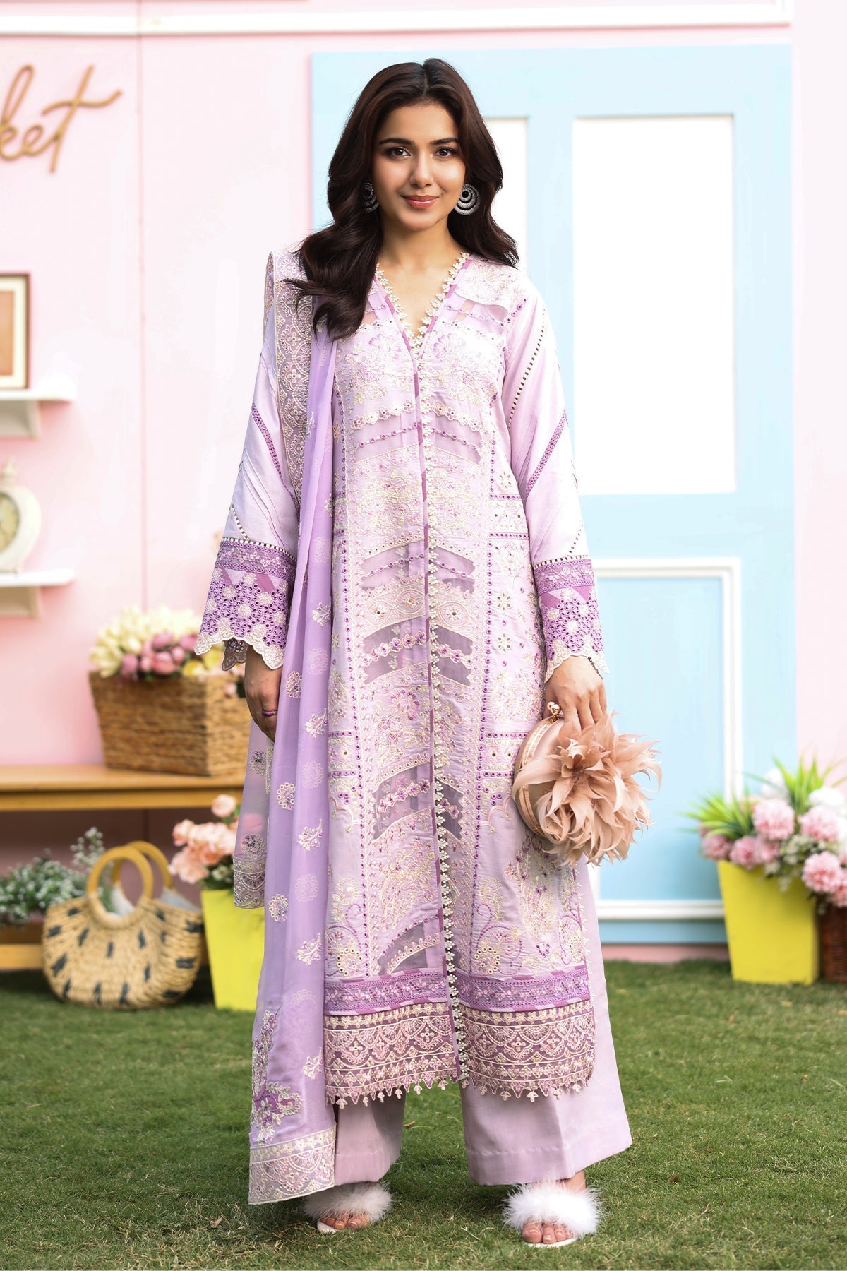 Imrozia Premium | Hayam Luxury Lawn 25 | SL 95 HALIMA