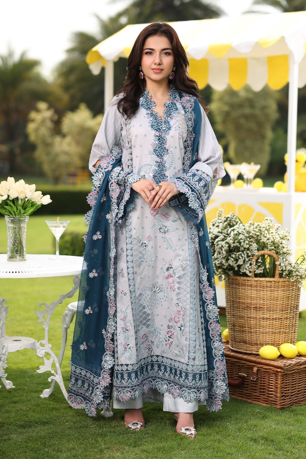 Imrozia Premium | Hayam Luxury Lawn 25 | SL 96 MUNIRA