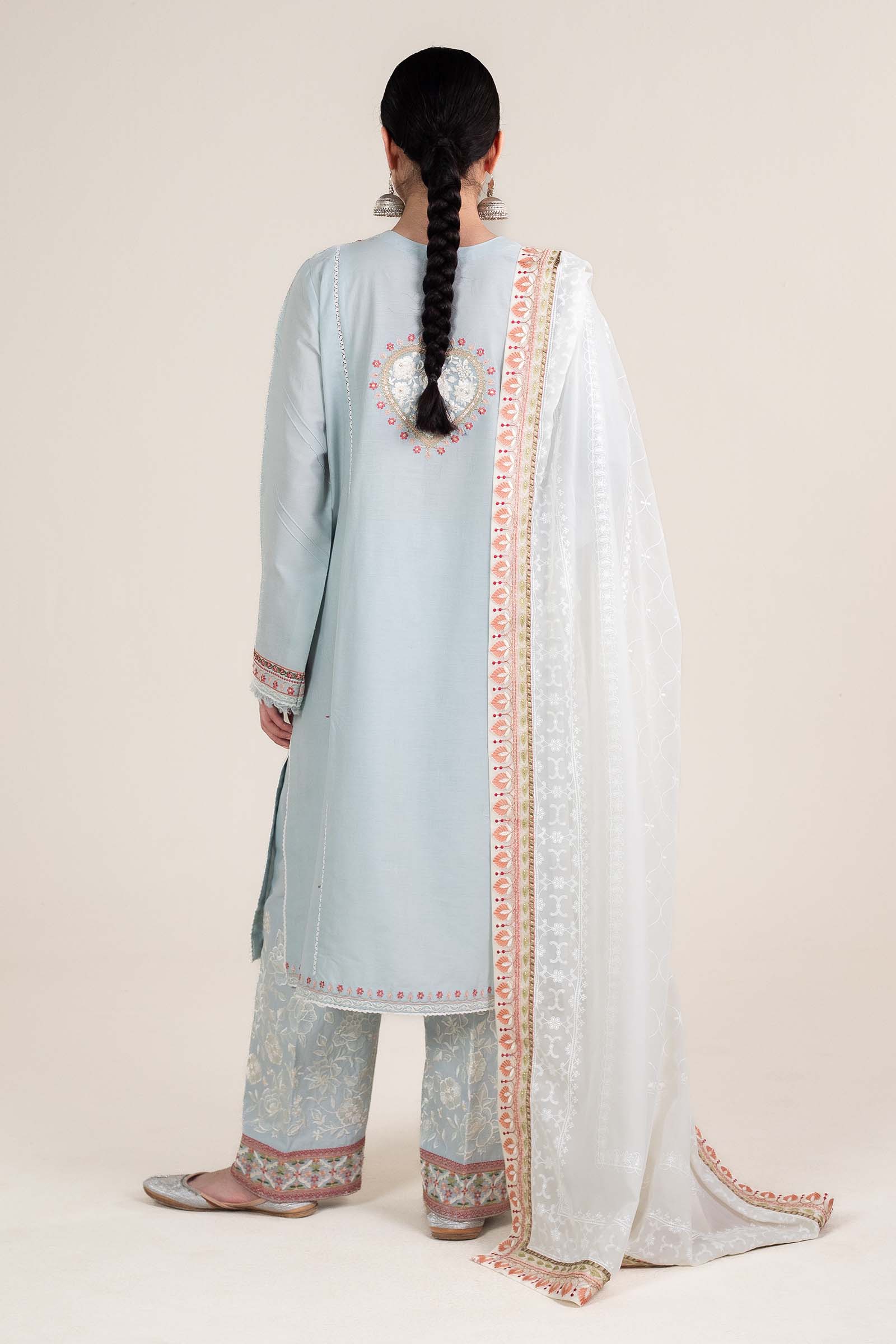 Zara Shahjahan | Stitched Lawn 24 | SL-DILARA-15B