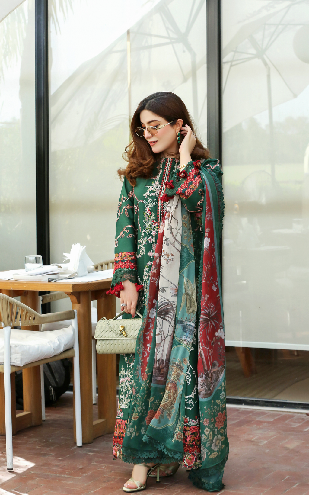 Asifa and Nabeel | Summer Lawn 26 | Green Majestic