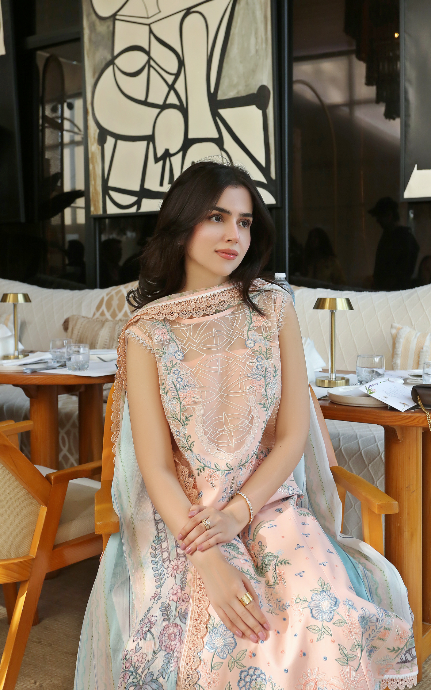 Asifa and Nabeel | Summer Lawn 26 | Peach Garden