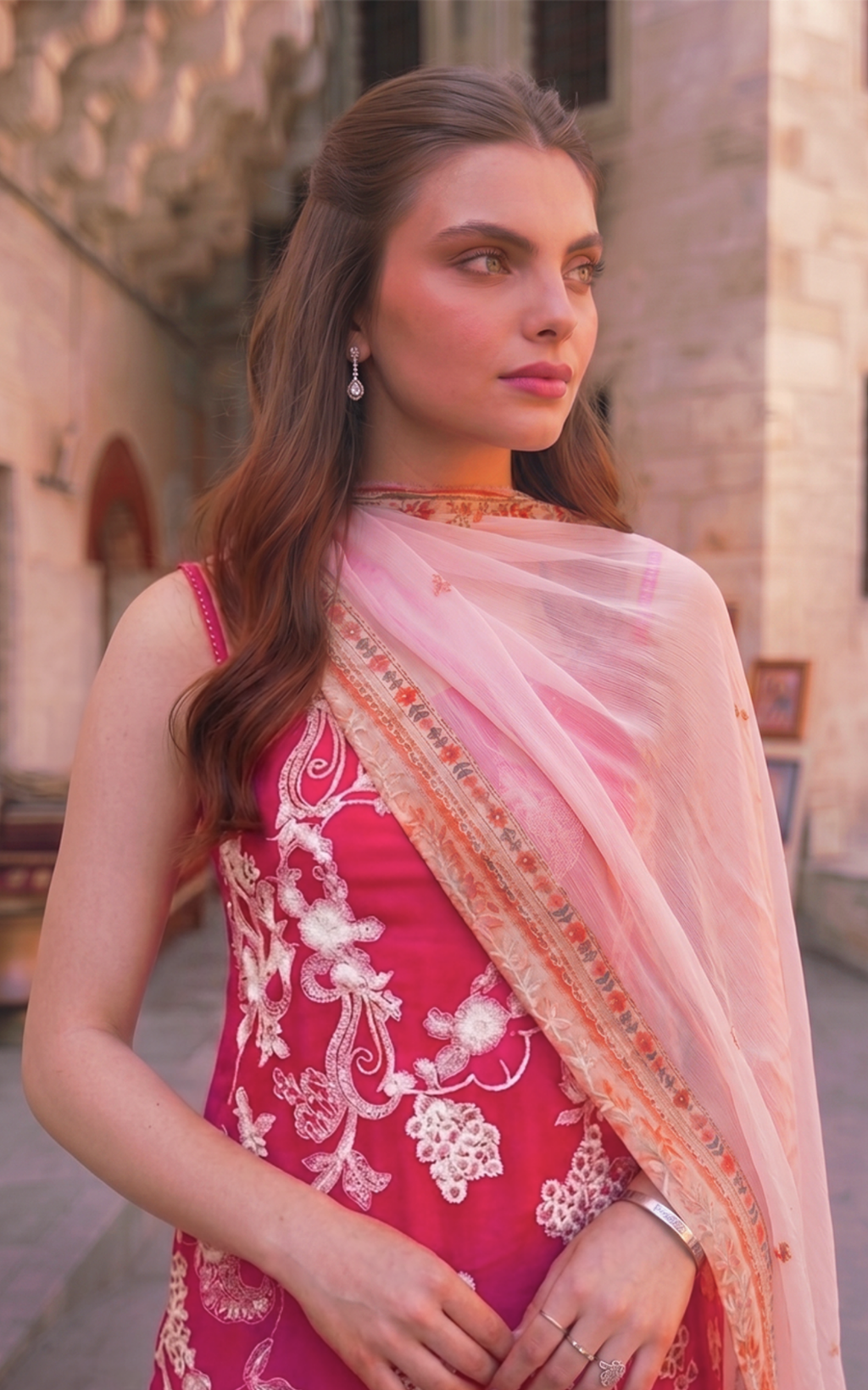 Asifa and Nabeel | Summer Lawn 26 | Fuchsia Allure