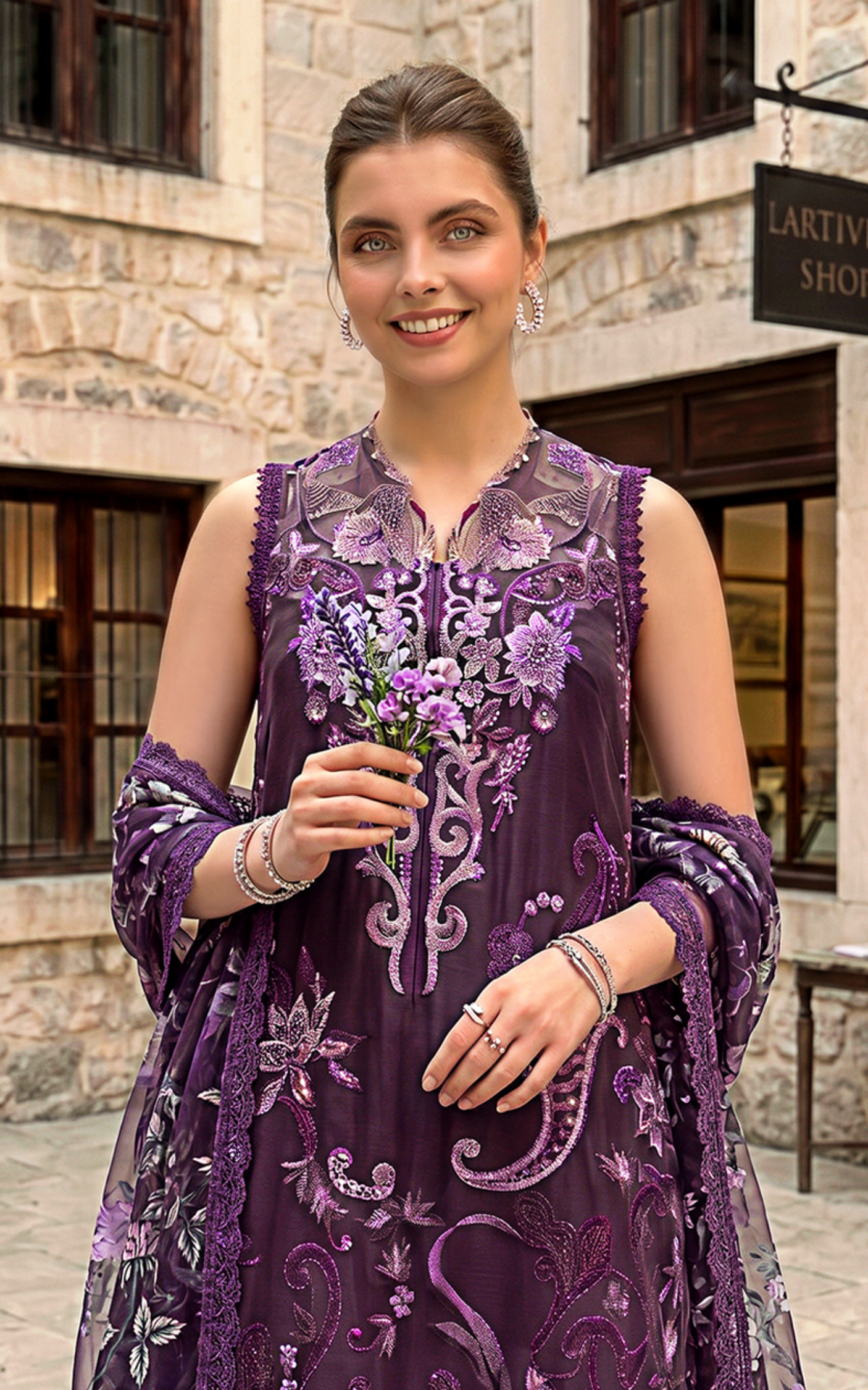 Asifa and Nabeel | Summer Lawn 26 | Plum Royale