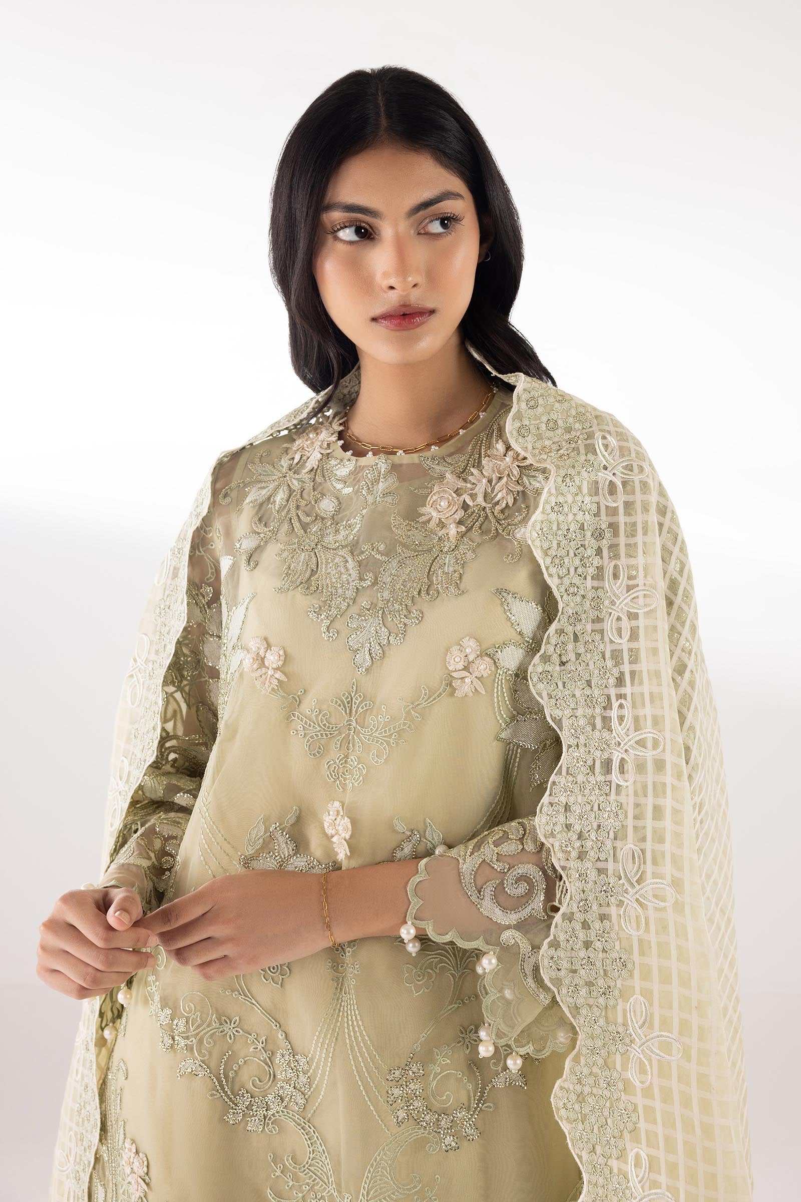 Sana Safinaz | Luxury Pret | Raw Silk Suit SC26EXE140P3