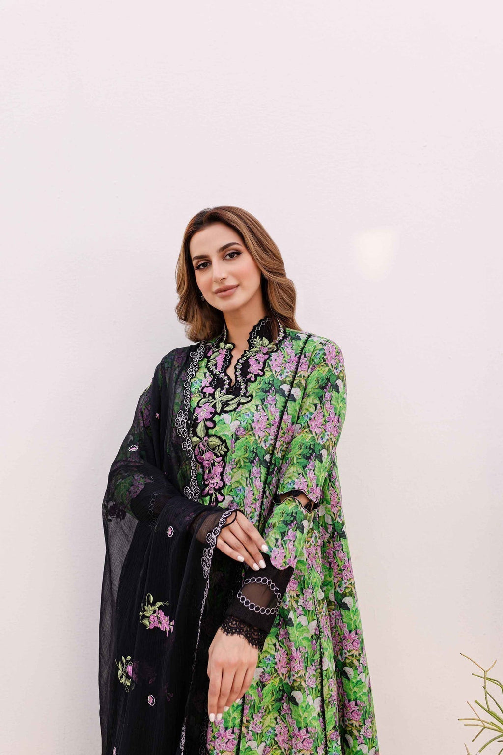 Sable Vogue | Shiree Lawn 24 | Black Iris - House Of Anaya