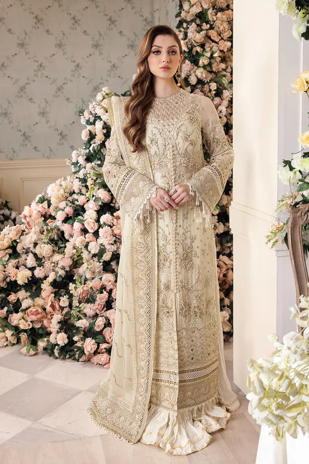 Saad Shaikh | Panache Luxury Chiffon 24 | Noor e Jaan - House Of Anaya