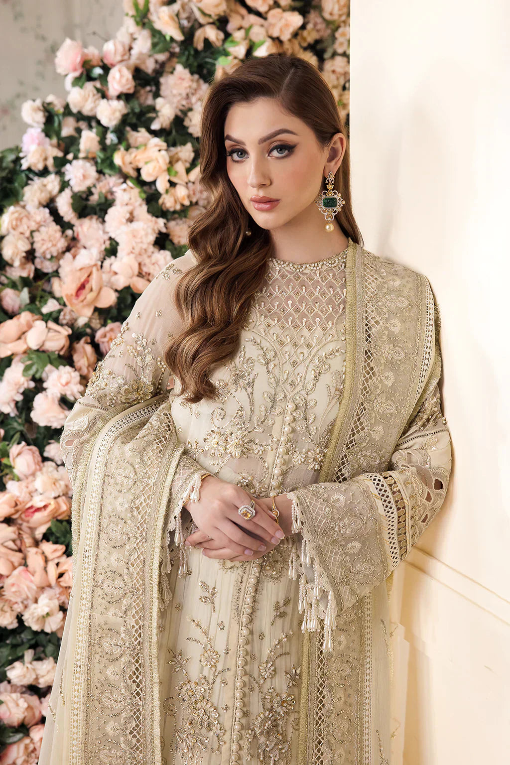 Saad Shaikh | Panache Luxury Chiffon 24 | Noor e Jaan - House Of Anaya