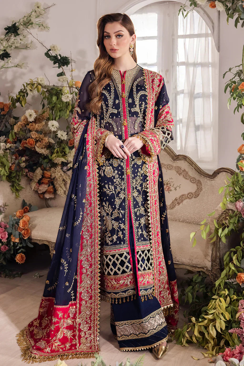 Saad Shaikh | Panache Luxury Chiffon 24 | Zofiya - House Of Anaya