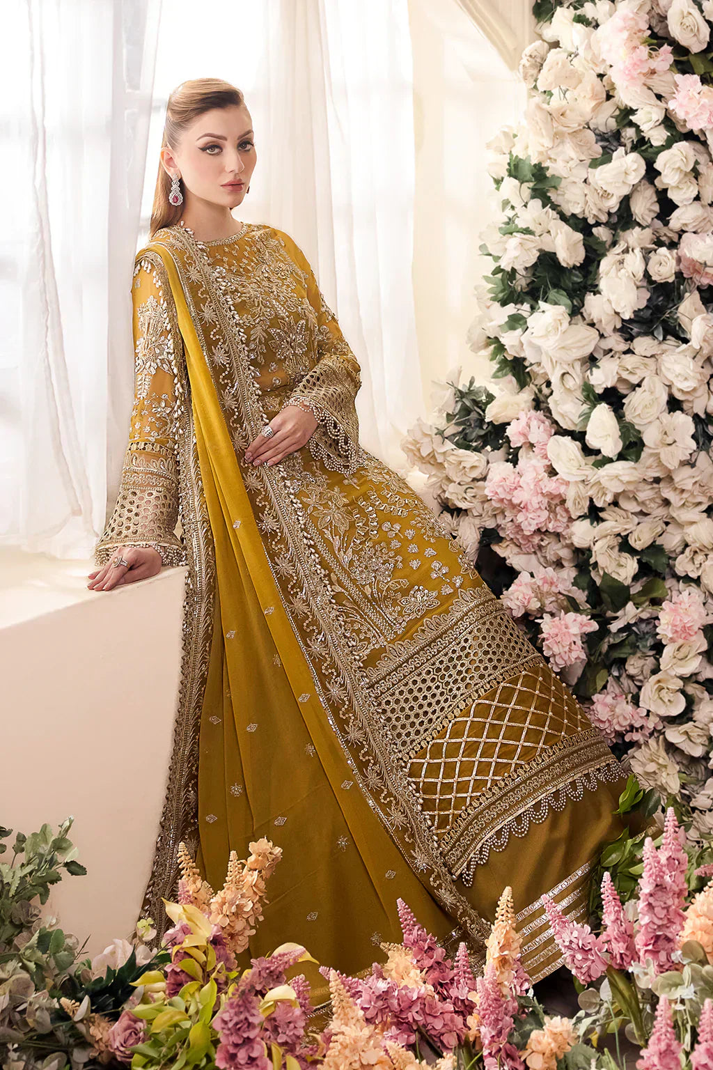 Saad Shaikh | Panache Luxury Chiffon 24 | Ramz - House Of Anaya