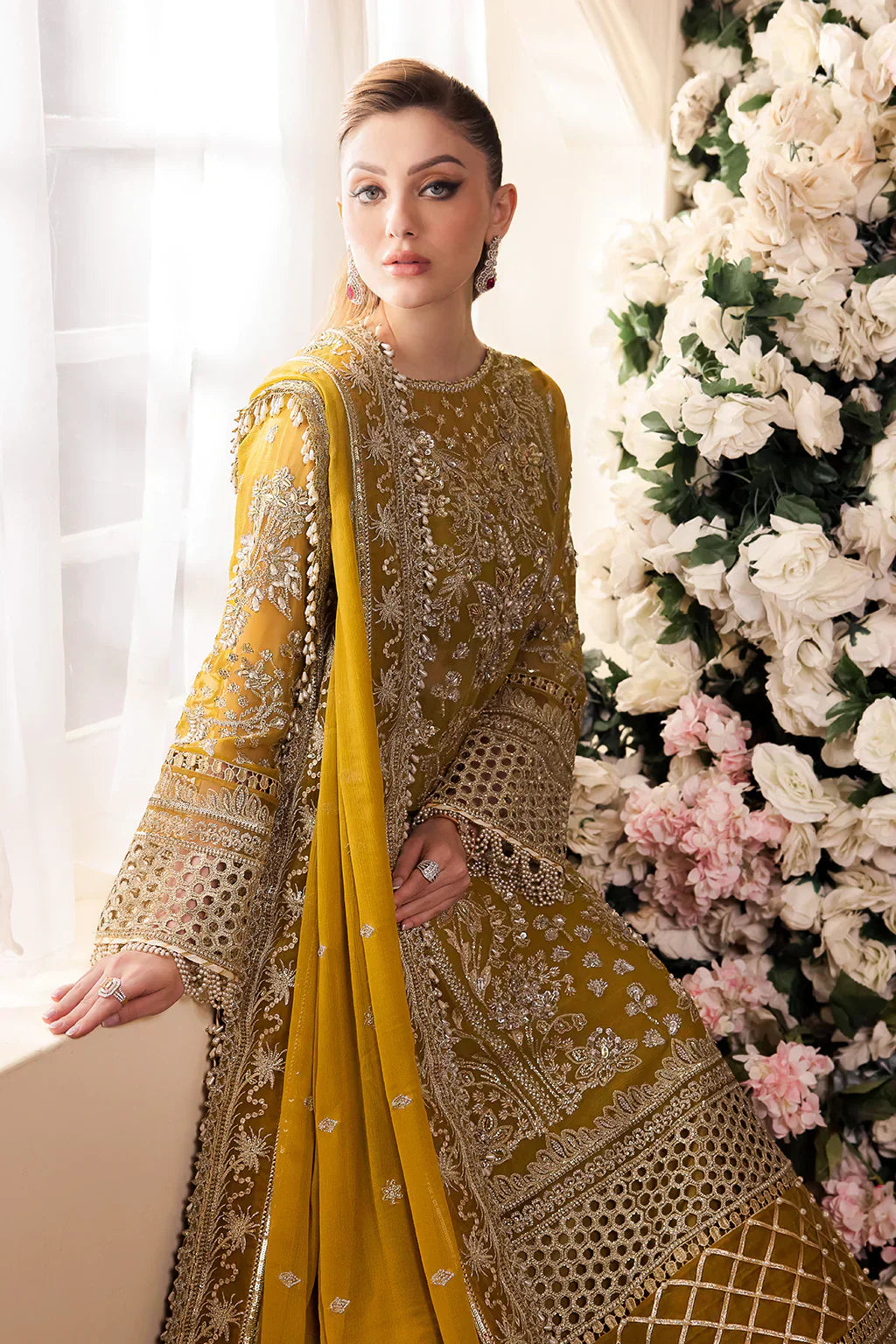 Saad Shaikh | Panache Luxury Chiffon 24 | Ramz - House Of Anaya