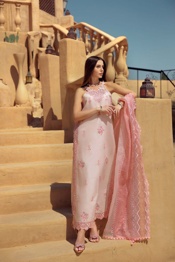 Noor by Saadia Asad | Eid Laserkari Lawn 24 | D5 - House Of Anaya