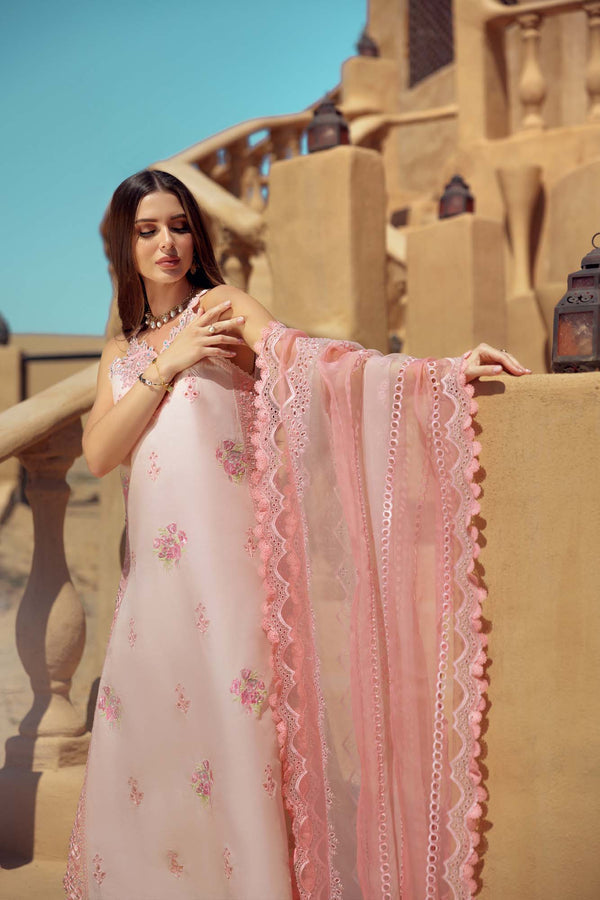 Noor by Saadia Asad | Eid Laserkari Lawn 24 | D5 - House Of Anaya