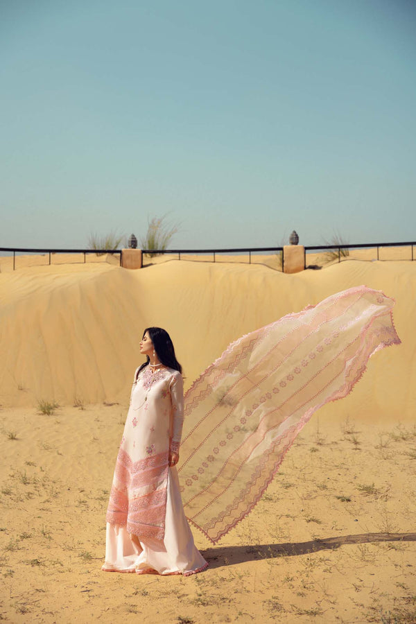 Noor by Saadia Asad | Eid Laserkari Lawn 24 | D5 - House Of Anaya
