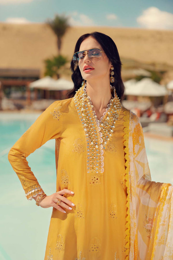 Noor by Saadia Asad | Eid Laserkari Lawn 24 | D9 - House Of Anaya