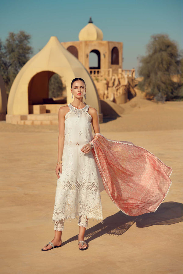 Noor by Saadia Asad | Eid Laserkari Lawn 24 | D7 - House Of Anaya