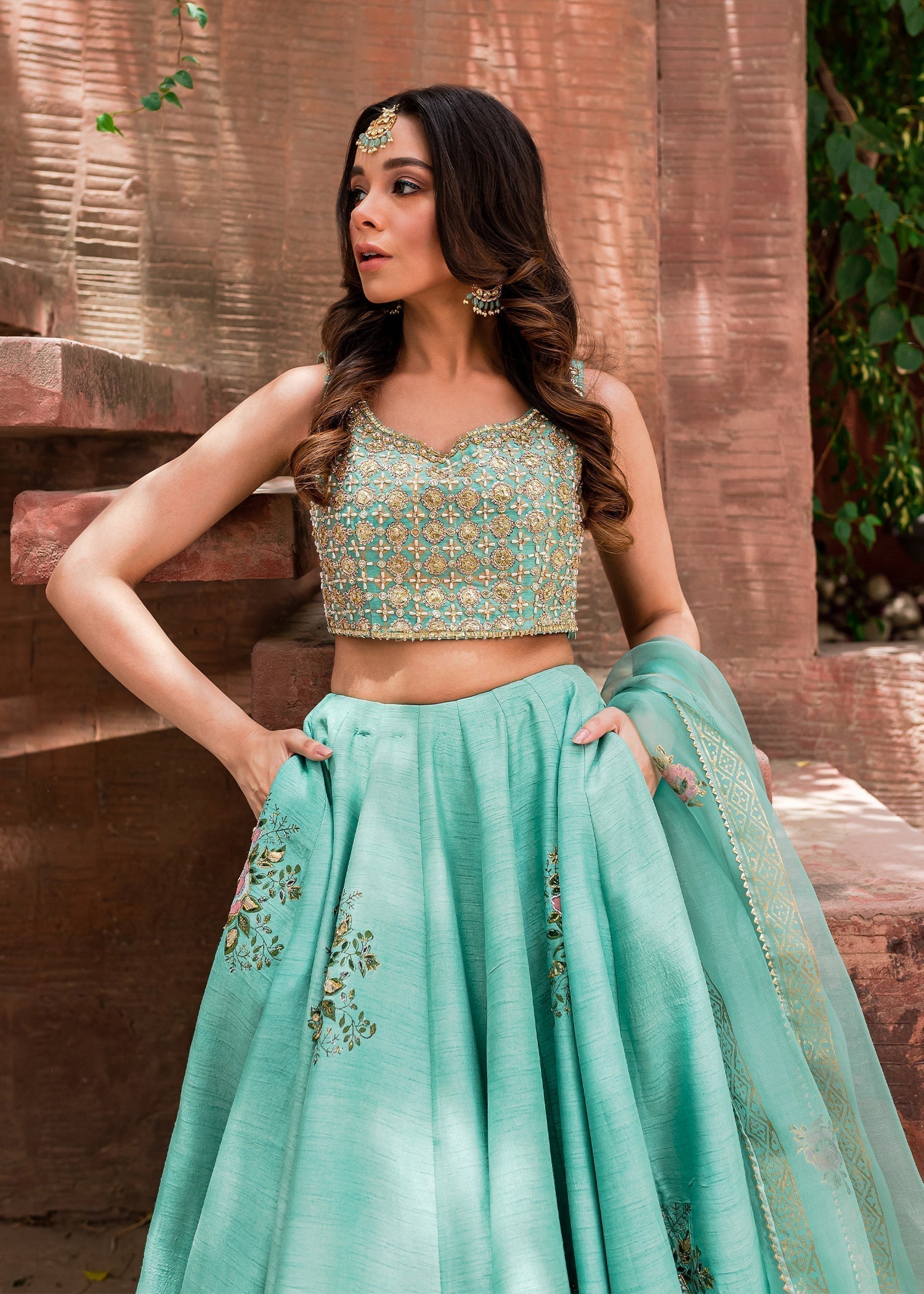 Sadaf Fawad Khan | Zinnia Festive Formals | Firuzeh - House Of Anaya