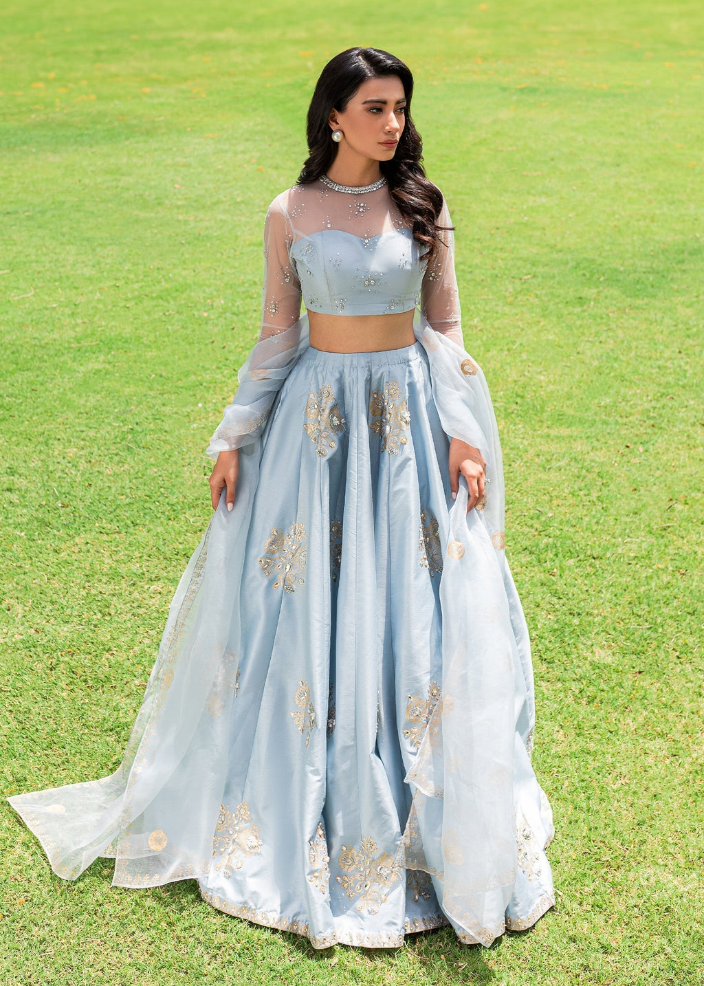 Sadaf Fawad Khan | Zinnia Festive Formals | Ahlah - House Of Anaya